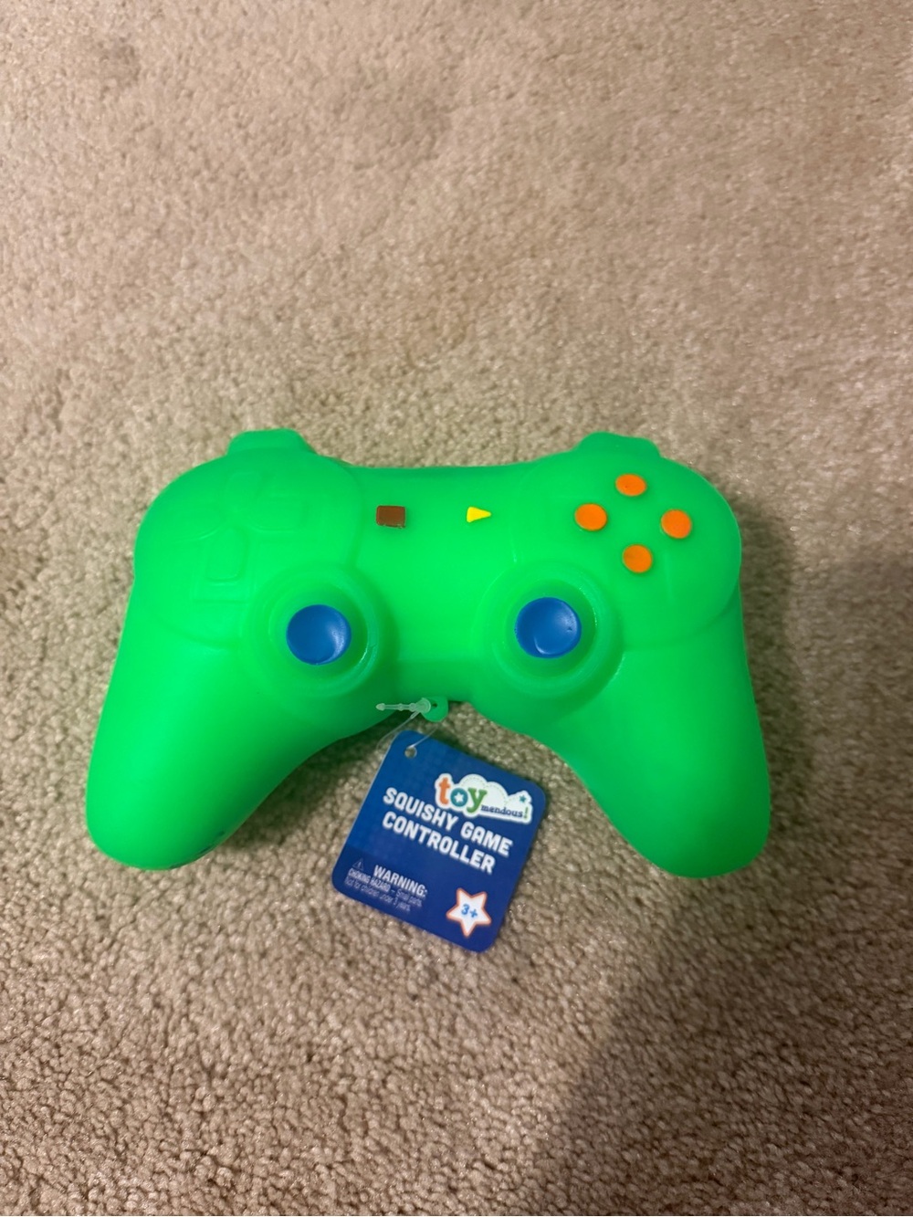 VIRIAL Squishy Game Controller - Green